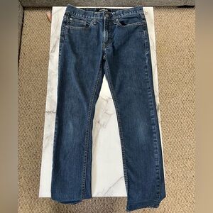 Express Men's Dark Blue Skinny Jeans 30X32